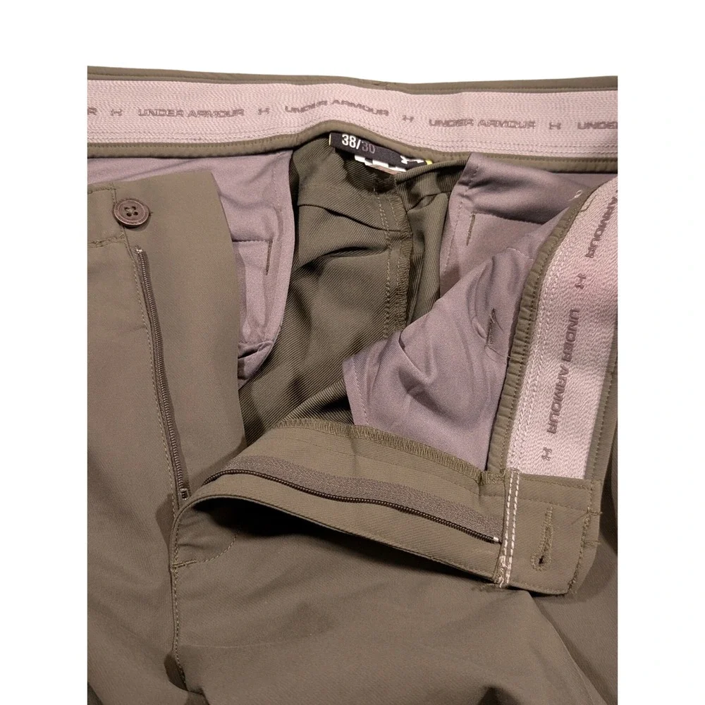 Under Armour Men's Tactical Patrol Pants Straight Army Olive Green Size 38x27